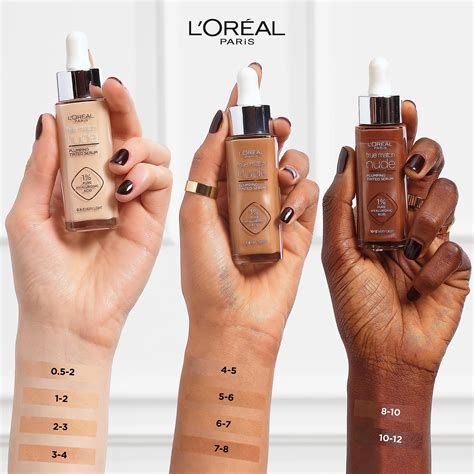 true match tinted serum swatches|Maybelline Super Stay Skin Tint vs Loreal True Match Serum